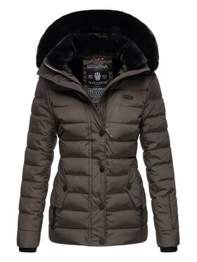 Navahoo Navahoo Kurtka zimowa Milianaa Czarny Casual Fit