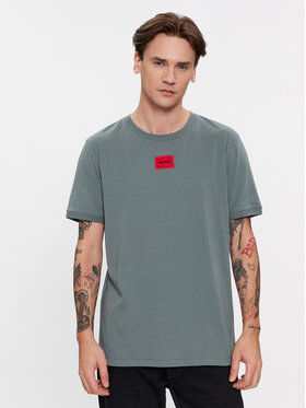 HUGO Hugo Tricou Diragolino212 50447978 Verde Regular Fit