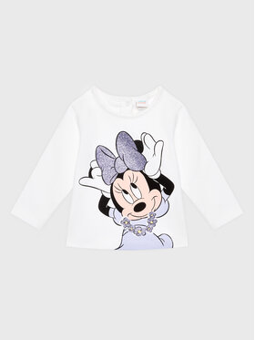 OVS Komplet Bluza In Legice DISNEY 1756975 Bela Regular Fit