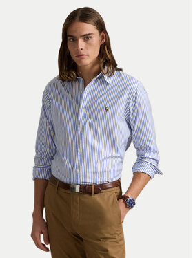 Polo Ralph Lauren Polo Ralph Lauren Πουκάμισο 710886462003 Γαλάζιο Custom Fit