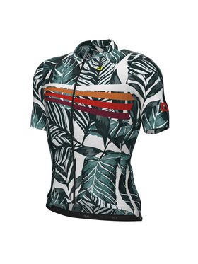 Alé Cycling Alé Cycling Koszulka rowerowa PR-E Wild Zielony Fitted Fit