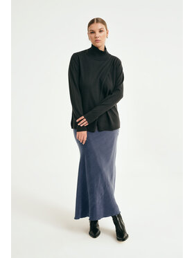 Elementy Elementy Golf Nome Merino Czarny Regular Fit