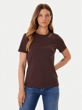 JOOP! JOOP! T-Shirt 58 254JE58Tori 30048474 Brązowy Slim Fit