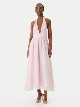 Bardot Bardot Koktejlové šaty Dorota Halter Neck 60206DB Růžová Regular Fit