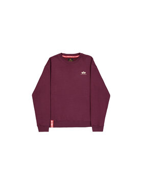 Alpha Industries Alpha Industries Bluza Basic Small Logo Sweatshirt Czerwony Regular Fit