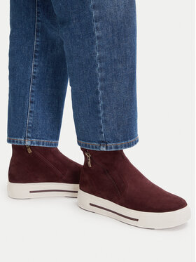 Caprice Caprice Īsie zābaki 9-25451-45 Bordo