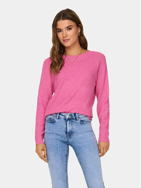 ONLY ONLY Sweater Rica 15204279 Rózsaszín Regular Fit