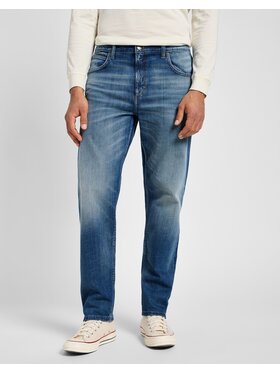 Lee Lee Jeansy Oscar Niebieski Straight Leg