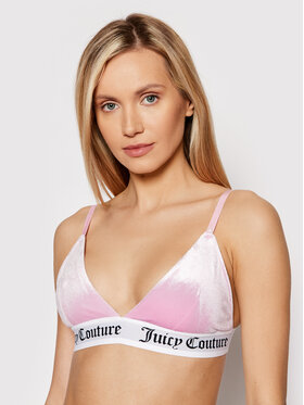 Juicy Couture Juicy Couture Biustonosz braletka Velvet JCLQ220001 Różowy