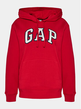 Gap Gap Bluza 463506-34 Czerwony Regular Fit