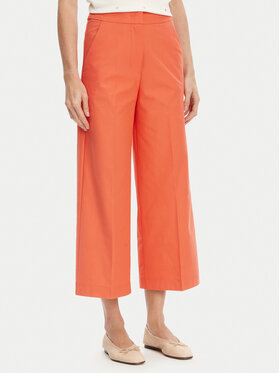 United Colors Of Benetton Штани з тканини 42A8DF08R Оранжевий Wide Leg