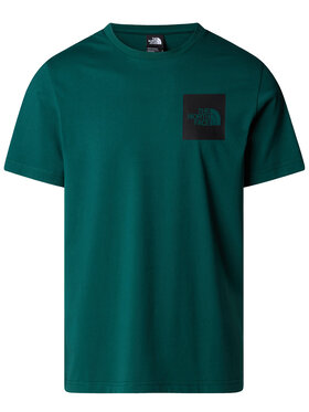 The North Face The North Face T-Shirt SS Fine NF0A8A6M Grün Regular Fit