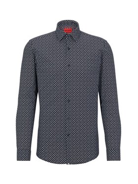 HUGO Hugo Koszula Kenno Granatowy Slim Fit