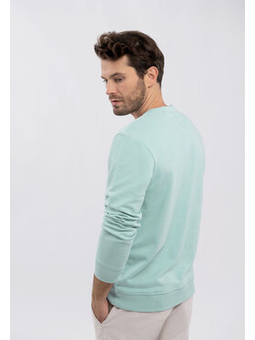 Volcano Volcano Bluza B-ANDY Zielony Regular Fit