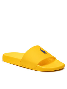 Polo Ralph Lauren Polo Ralph Lauren Klapki Polo Silde 809860988002 Żółty