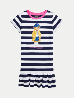 Polo Ralph Lauren Polo Ralph Lauren Kasdieninė suknelė 312957382001 Tamsiai mėlyna Regular Fit