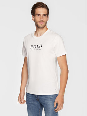 Polo Ralph Lauren Polo Ralph Lauren T-Shirt 714862615006 Biały Slim Fit