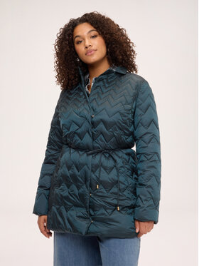 Fiorella Rubino Fiorella Rubino Giubbotto piumino F089T001528N015 Verde Regular Fit