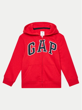 Gap Gap Felpa 550082-00 Rosso Regular Fit