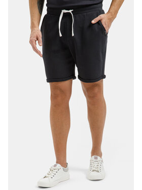 Cross Jeans Cross Jeans Szorty sportowe 49092-310 Granatowy Regular Fit