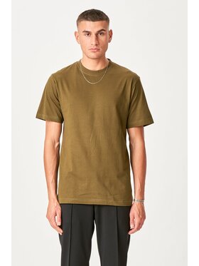 TeeShoppen TeeShoppen T-Shirt 'Oversized Collection' Khaki Oversize