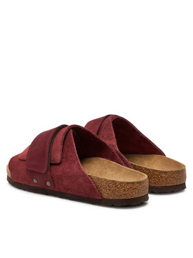 Birkenstock Natikači Kyoto Lenb 1028392 Bordo Rdeča