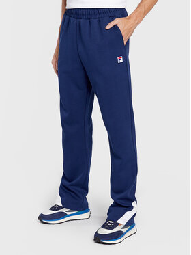 Fila Fila Teplákové nohavice Zigong FAM0169 Tmavomodrá Regular Fit