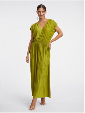 Orsay Orsay Sukienka 470341829000__M Zielony Regular Fit