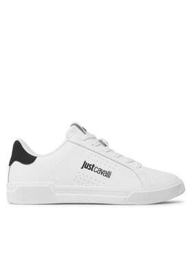 Just Cavalli Just Cavalli Sneakersy 74QB3SB3 Biela