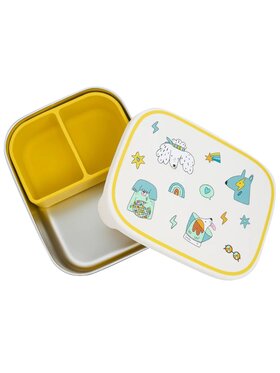 Cotton Cloud Cotton Cloud Lunchbox stalowa śniadaniówka Beżowy