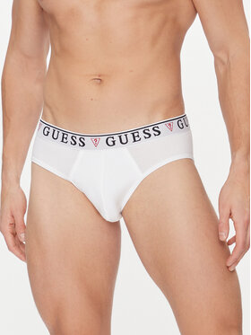 Guess Set Od 3 Para Muških Slip Gaća U97G00 KCD31 Bijela