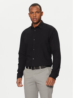 Tom Tailor Denim Tom Tailor Denim Πουκάμισο 1042551 Μαύρο Relaxed Fit
