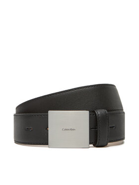 Calvin Klein Calvin Klein Pánský pásek Plaque Buckle 35Mm LV04D7013G Černá