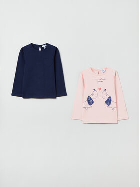 OVS OVS Souprava 2 halenky 1843640 Barevná Regular Fit