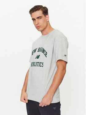 New Balance New Balance Póló Athletics Varsity Graphic T-Shirt MT33551 Szürke Regular Fit