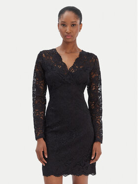 Morgan Morgan Коктейлна рокля 252-RENEE Черен Slim Fit