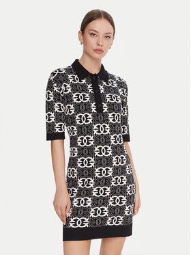 PINKO PINKO Kleita Nothing 106039 A2YD Melns Regular Fit