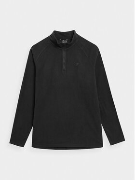 4F 4F Termoaktyvus apatinis trikotažas, viršus 4FAW23UFLEM034 Juoda Slim Fit