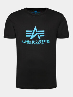Alpha Industries Alpha Industries Majica Basic 100501 Črna Regular Fit