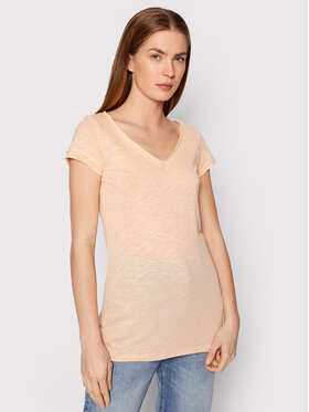Sisley Sisley T-Shirt 3TNHL4007 Ροζ Regular Fit