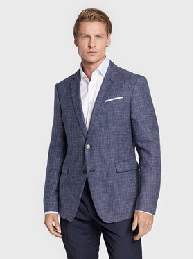 JOOP! JOOP! Švarkas 17 Jb-84Hogiz 30030191 Tamsiai mėlyna Slim Fit