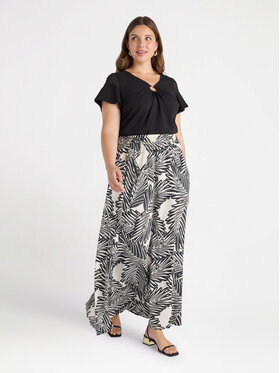 Fiorella Rubino Fiorella Rubino Gonna maxi 1045L100517N0S1 Nero A-Line Fit