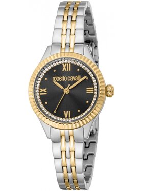 Roberto Cavalli Roberto Cavalli Zegarek RC5L124M0095 Złoty