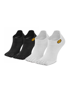 Vibram Fivefingers Vibram Fivefingers Set di 2 paia di calzini corti unisex No Show S15N12P Nero