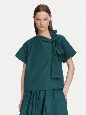 Weekend Max Mara Weekend Max Mara Блузка Recente 2625166071 Темно-зелений Regular Fit