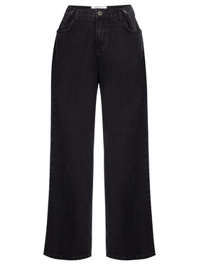 Magda Matyja Magda Matyja Jeansy BROOKLYN JEANS Czarny Loose Fit