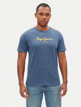 Pepe Jeans Pepe Jeans Póló Eggo N PM508208 Kék Regular Fit