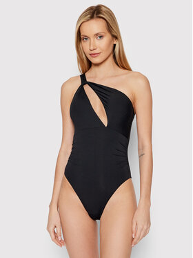 Seafolly Seafolly Női fürdőruha One Shoulder 10887-942 Fekete
