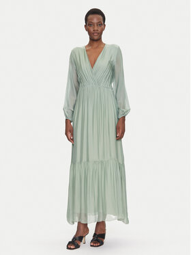 Dixie Dixie Ljetna haljina A207W050 Zelena Regular Fit