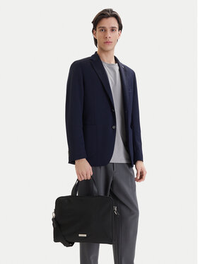 Calvin Klein Calvin Klein Torba na laptopa Sleek Slim Commuter LV04D3351G Czarny